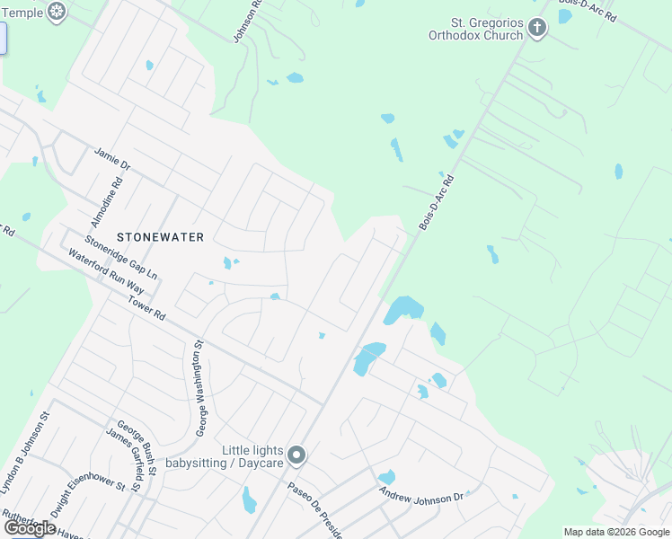 map of restaurants, bars, coffee shops, grocery stores, and more near 13904 Charles Abraham Way in Manor