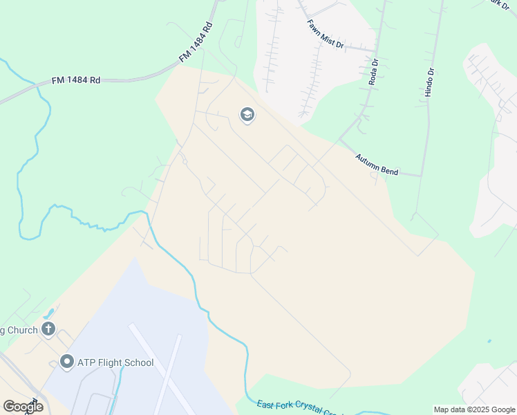 map of restaurants, bars, coffee shops, grocery stores, and more near 15446 Dogwood Lane in Conroe