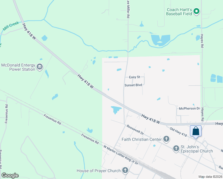 map of restaurants, bars, coffee shops, grocery stores, and more near 865 Lee Miller Road in Silsbee