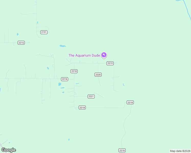 map of restaurants, bars, coffee shops, grocery stores, and more near 150 County Road 2220 in Cleveland