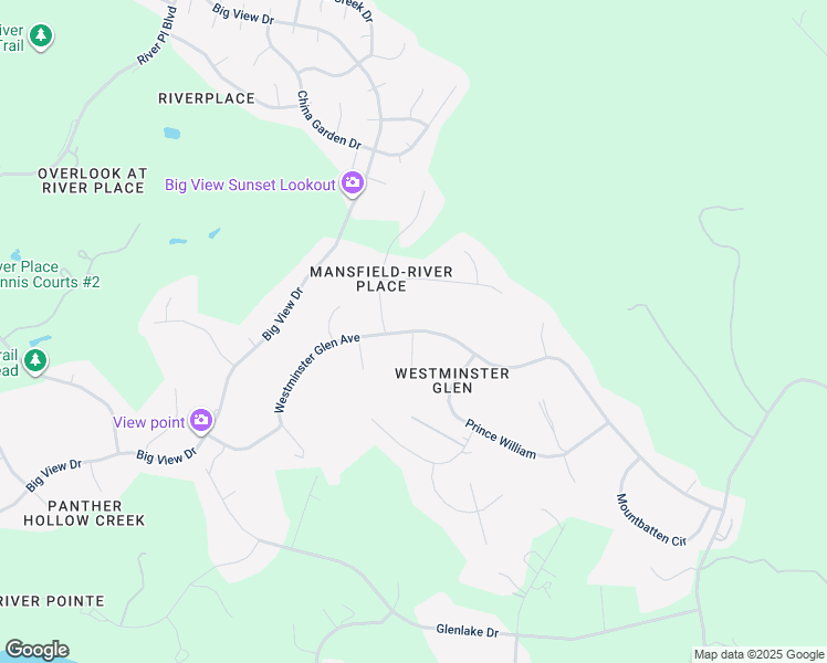 map of restaurants, bars, coffee shops, grocery stores, and more near 8101 Ct of Saint James in Austin