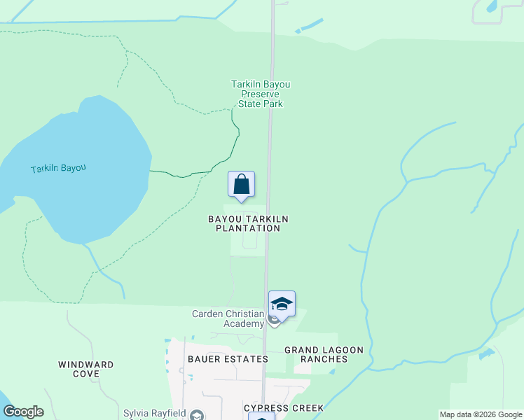 map of restaurants, bars, coffee shops, grocery stores, and more near 3379 Pitcher Plant Circle in Pensacola