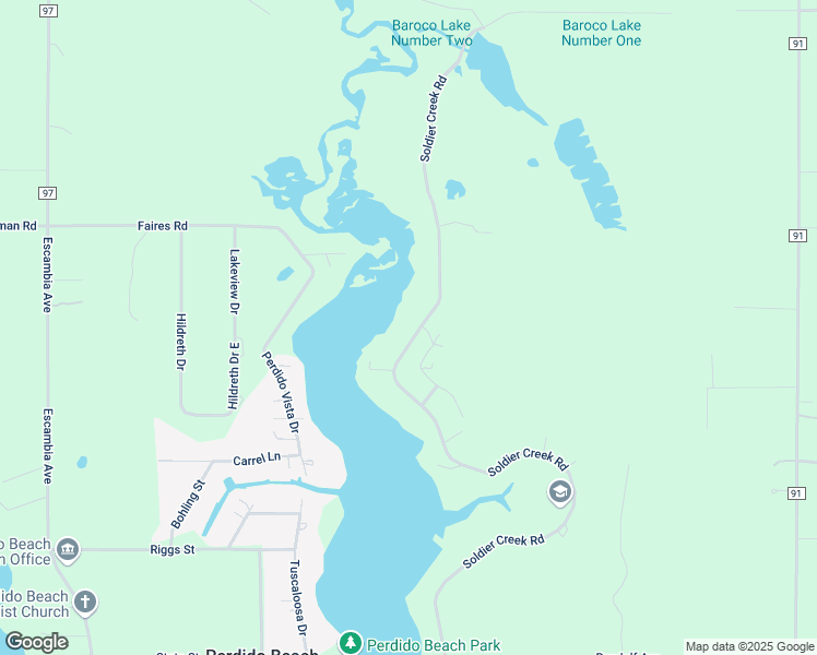 map of restaurants, bars, coffee shops, grocery stores, and more near 9775 Soldier Creek Road in Lillian