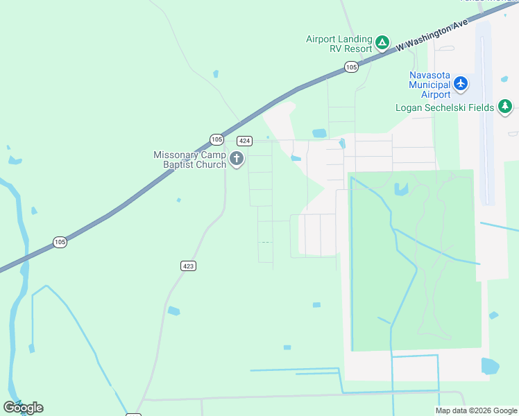 map of restaurants, bars, coffee shops, grocery stores, and more near 2009 Champions Drive in Navasota