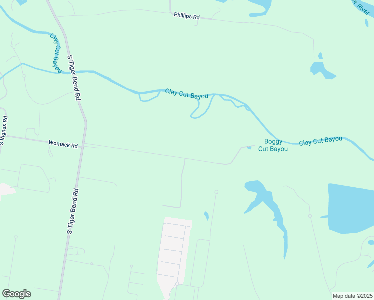 map of restaurants, bars, coffee shops, grocery stores, and more near 19737 Womack Road in Baton Rouge