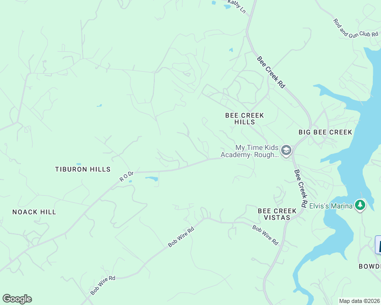 map of restaurants, bars, coffee shops, grocery stores, and more near 3510 R O Drive in Spicewood