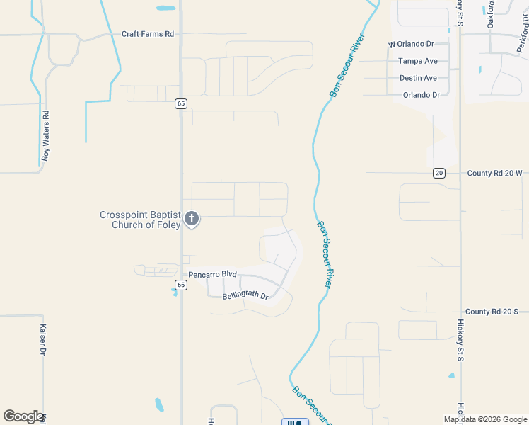 map of restaurants, bars, coffee shops, grocery stores, and more near 1201-1275 Peirroke Way in Baldwin