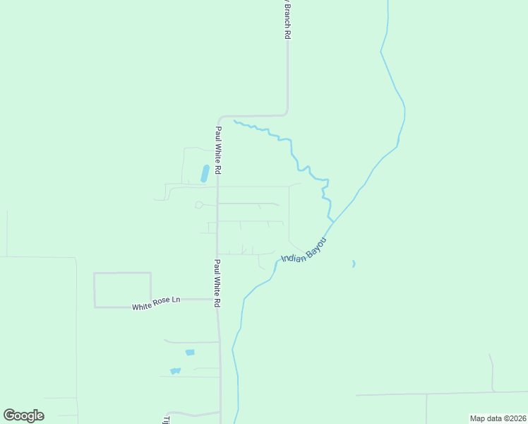 map of restaurants, bars, coffee shops, grocery stores, and more near 3840 Paul White Road in Lake Charles