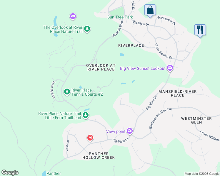 map of restaurants, bars, coffee shops, grocery stores, and more near 4409 Canoas Drive in Austin