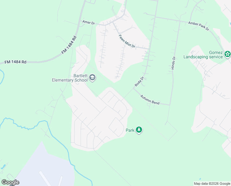 map of restaurants, bars, coffee shops, grocery stores, and more near 9625 Roda Drive in Conroe