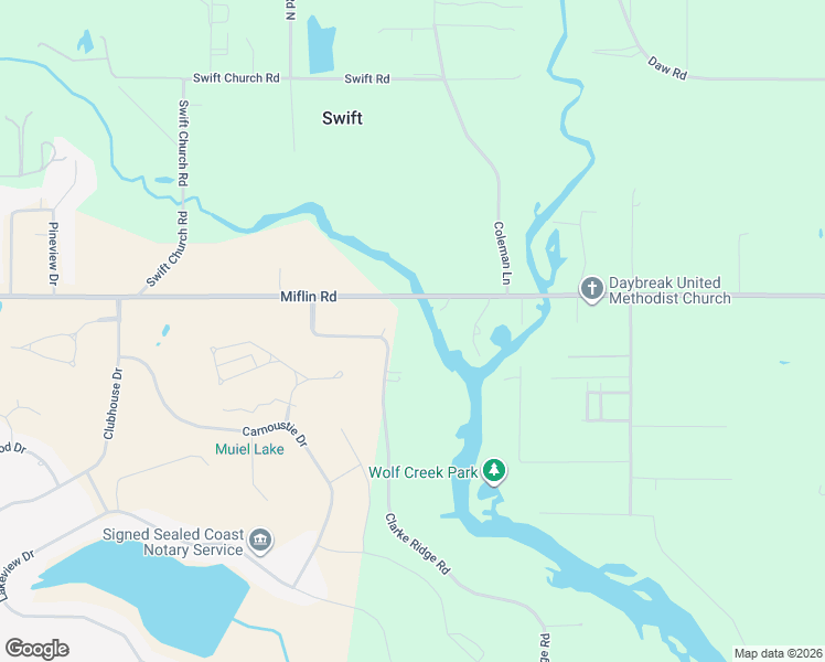 map of restaurants, bars, coffee shops, grocery stores, and more near 9898 Clarke Ridge Road in Foley
