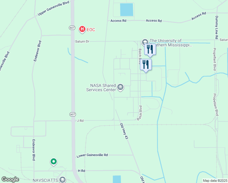 map of restaurants, bars, coffee shops, grocery stores, and more near C Road in Kiln