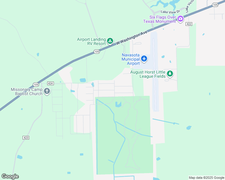 map of restaurants, bars, coffee shops, grocery stores, and more near 7414 Saint Andrews Drive in Navasota