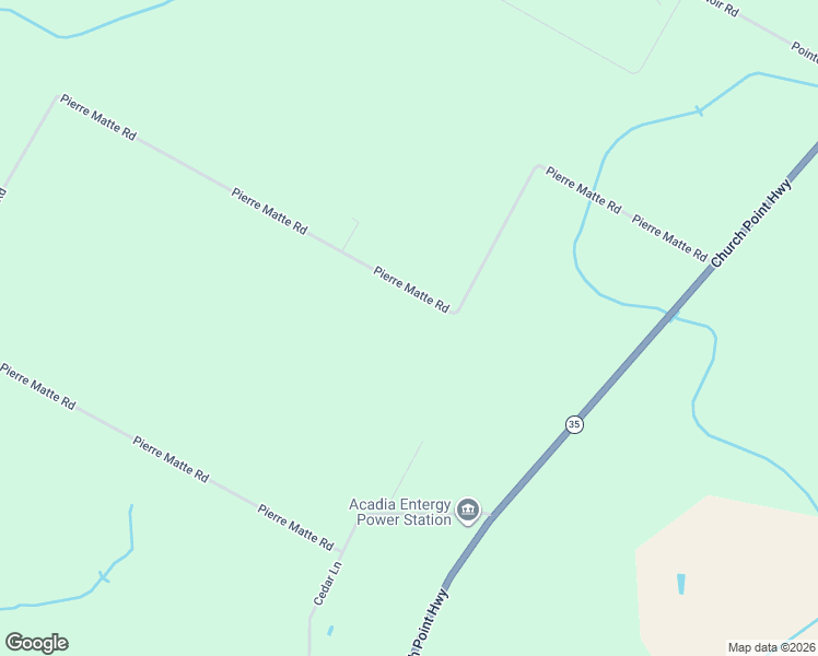 map of restaurants, bars, coffee shops, grocery stores, and more near 1427 Pierre Matte Road in Branch