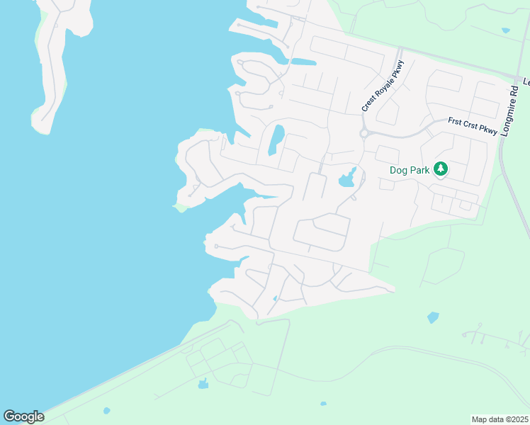map of restaurants, bars, coffee shops, grocery stores, and more near 6057 Longmire Trail in Conroe