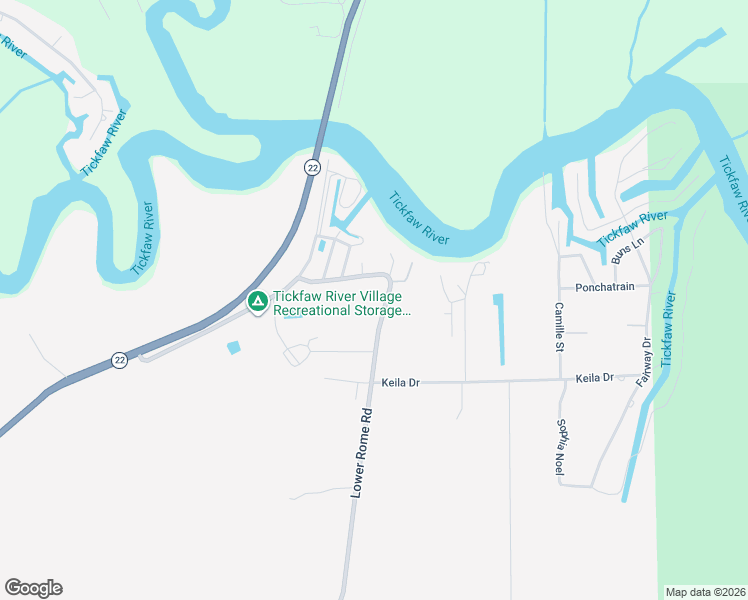 map of restaurants, bars, coffee shops, grocery stores, and more near 32945 Lower Rome Road in Springfield