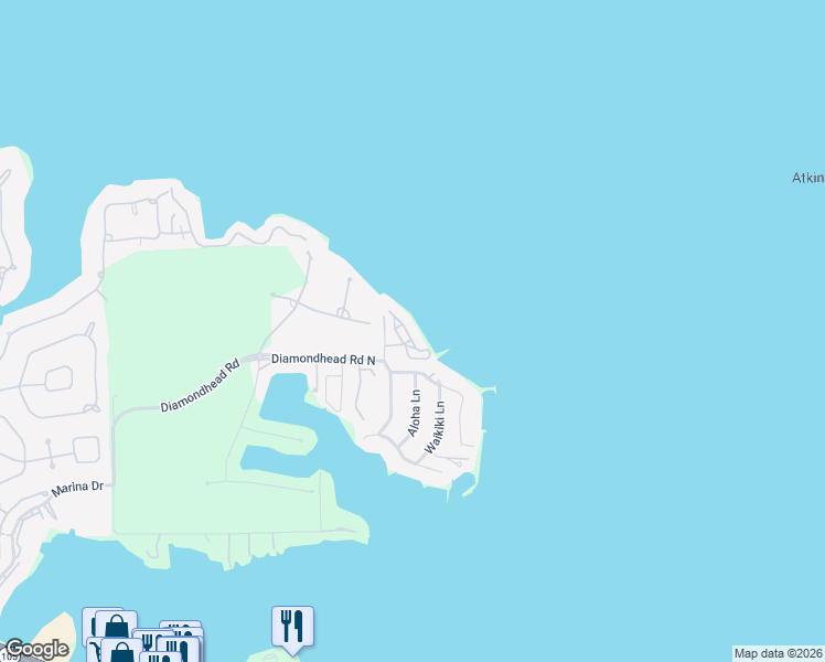 map of restaurants, bars, coffee shops, grocery stores, and more near 16 Regency Point in Montgomery