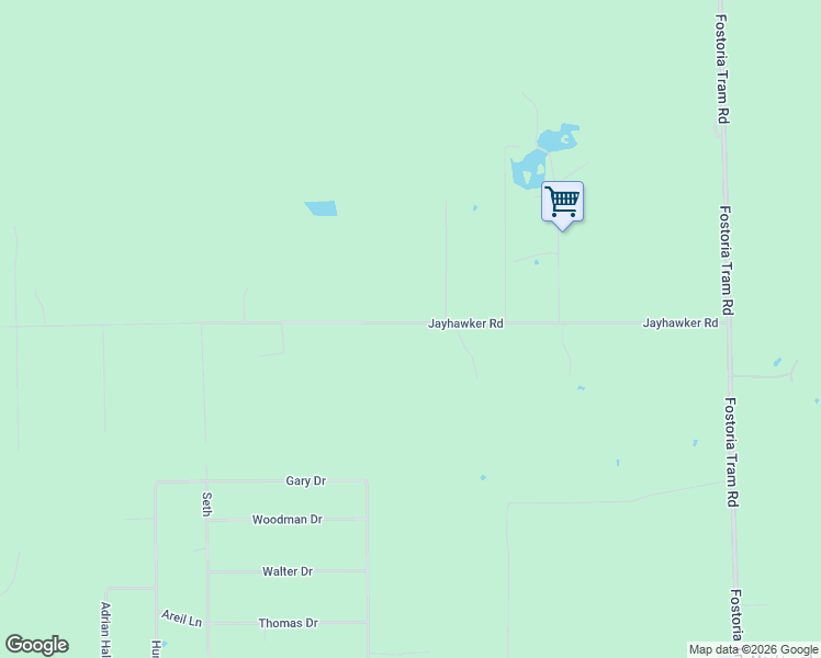 map of restaurants, bars, coffee shops, grocery stores, and more near Jayhawker Road in Cleveland