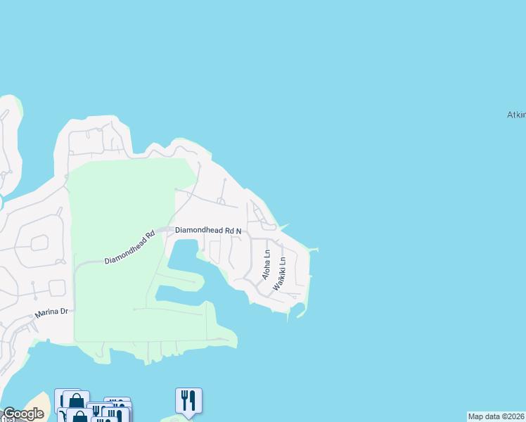 map of restaurants, bars, coffee shops, grocery stores, and more near 16 Regency Point in Montgomery