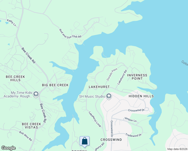 map of restaurants, bars, coffee shops, grocery stores, and more near 19745 Lakehurst Loop in Spicewood