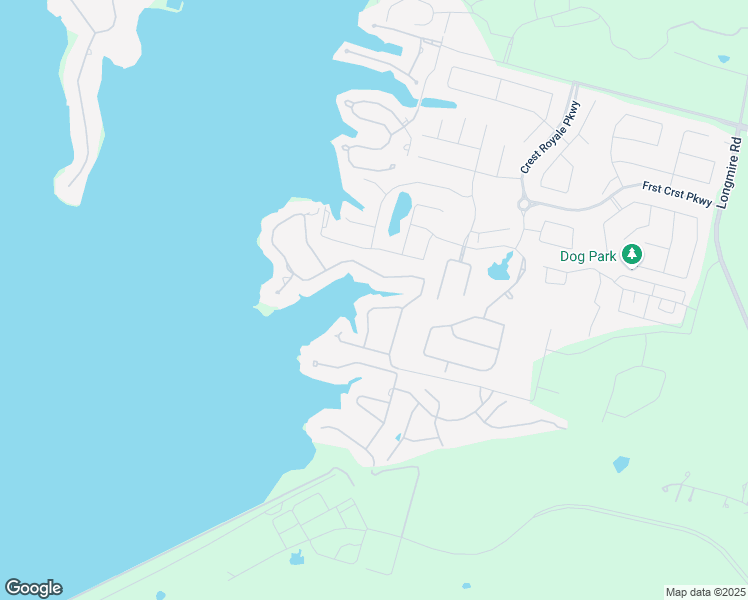 map of restaurants, bars, coffee shops, grocery stores, and more near 6057 Longmire Trail in Conroe