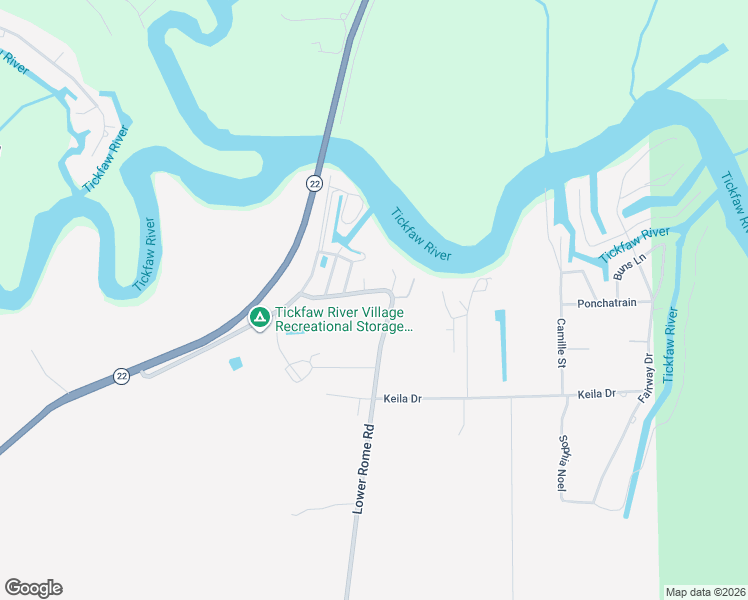 map of restaurants, bars, coffee shops, grocery stores, and more near 32945 Lower Rome Road in Springfield