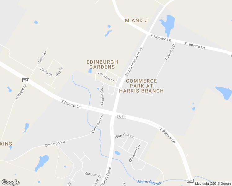map of restaurants, bars, coffee shops, grocery stores, and more near 5733 Clyde Lane in Austin