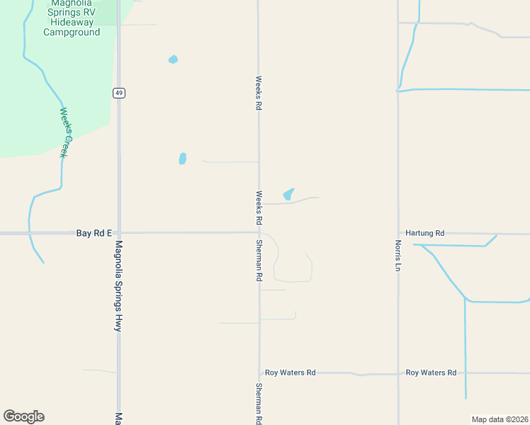 map of restaurants, bars, coffee shops, grocery stores, and more near 10010 Weeks Road in Foley