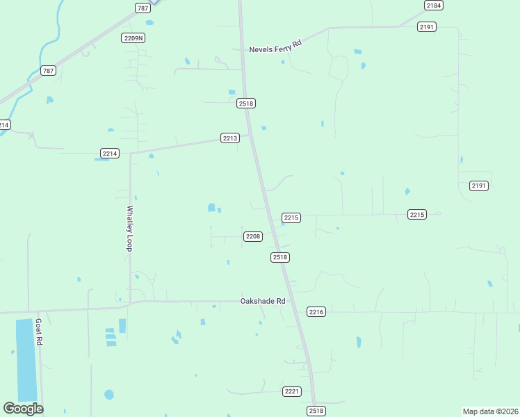 map of restaurants, bars, coffee shops, grocery stores, and more near 4473 Farm to Market Road 2518 in Cleveland