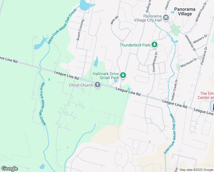 map of restaurants, bars, coffee shops, grocery stores, and more near 9730 League Line Road in Conroe