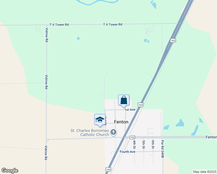 map of restaurants, bars, coffee shops, grocery stores, and more near in Fenton