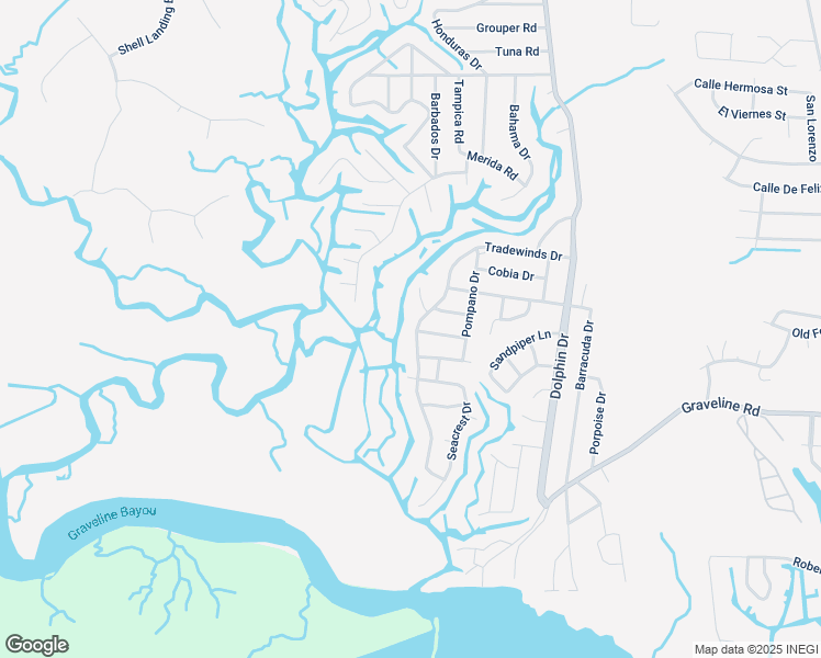 map of restaurants, bars, coffee shops, grocery stores, and more near 2101 Tradewinds Drive in Gautier