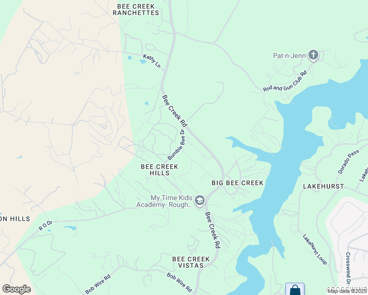 map of restaurants, bars, coffee shops, grocery stores, and more near 20516 Queen Bee Ln in Spicewood