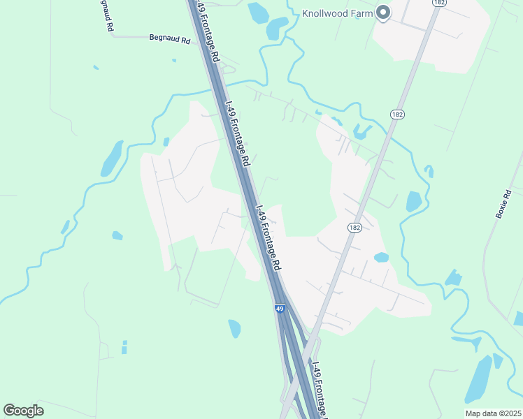 map of restaurants, bars, coffee shops, grocery stores, and more near 4902-4950 Interstate 49 Frontage Road in Carencro