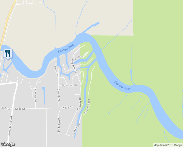 map of restaurants, bars, coffee shops, grocery stores, and more near 20629 Swamp Road in Springfield