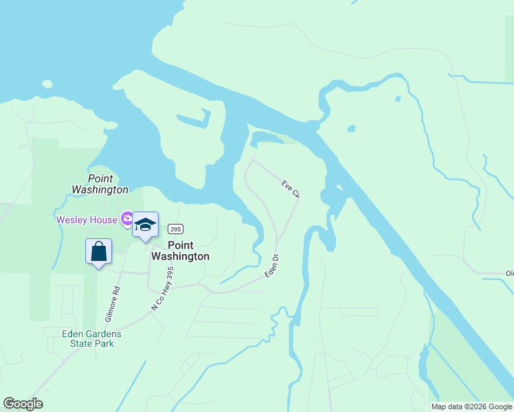 map of restaurants, bars, coffee shops, grocery stores, and more near 272 Dog-Hobble Lane in Santa Rosa Beach