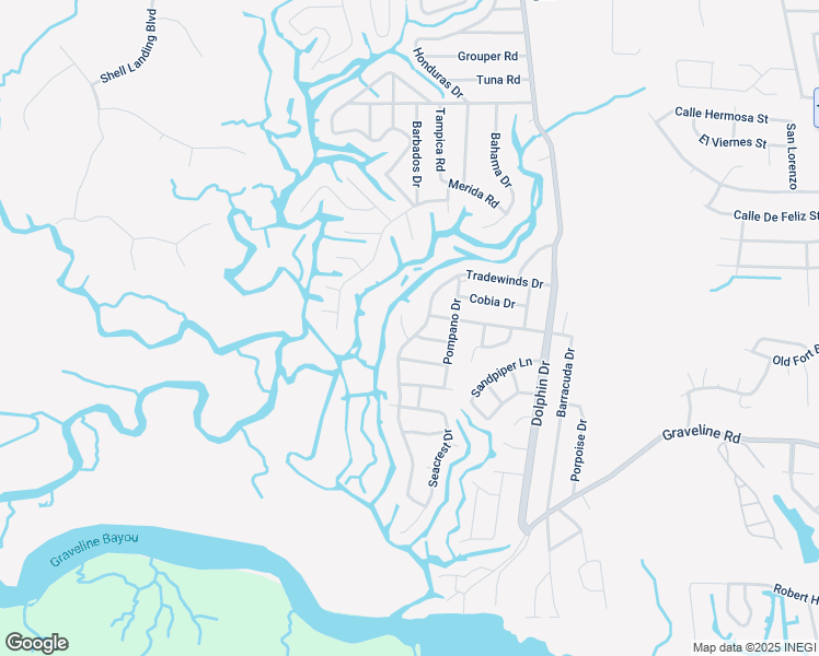 map of restaurants, bars, coffee shops, grocery stores, and more near 2201 Tradewinds Drive in Gautier