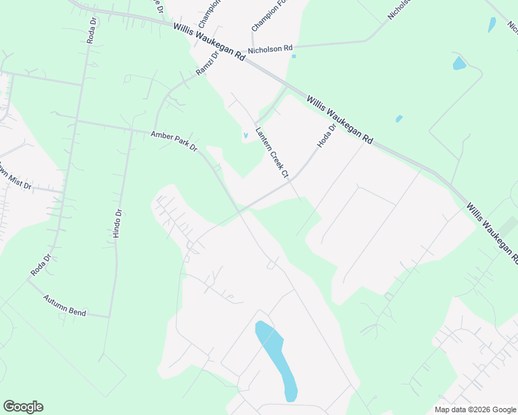 map of restaurants, bars, coffee shops, grocery stores, and more near 8420 Hoda Drive in Conroe