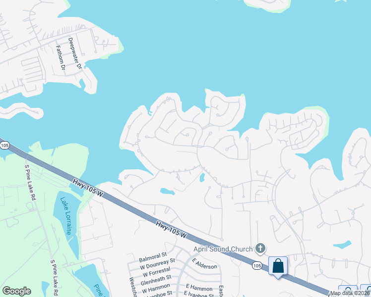 map of restaurants, bars, coffee shops, grocery stores, and more near 174 April Cove in Montgomery