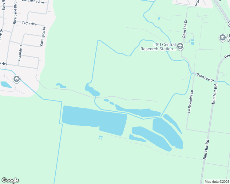 map of restaurants, bars, coffee shops, grocery stores, and more near 2312 Laurel Lakes Avenue in Baton Rouge