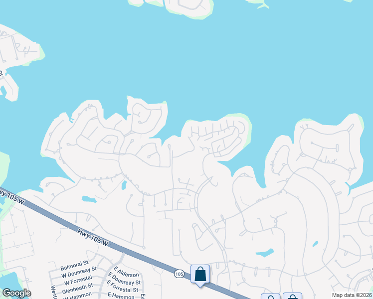 map of restaurants, bars, coffee shops, grocery stores, and more near 101D Lakeview Terrace in Montgomery