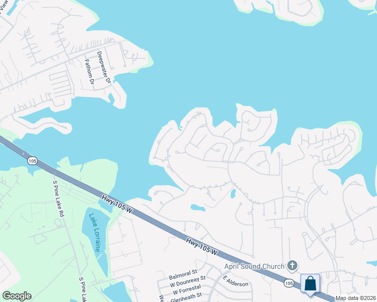 map of restaurants, bars, coffee shops, grocery stores, and more near 141 April Cove in Montgomery
