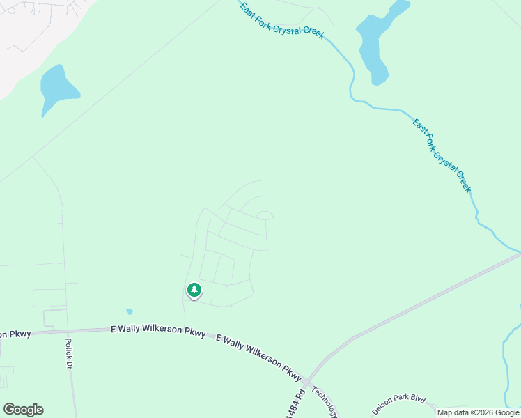 map of restaurants, bars, coffee shops, grocery stores, and more near East Wally Wilkerson Parkway in Conroe