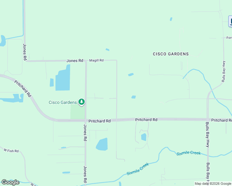 map of restaurants, bars, coffee shops, grocery stores, and more near 4410 Magill Road in Jacksonville