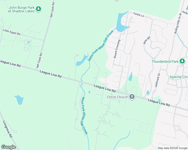 map of restaurants, bars, coffee shops, grocery stores, and more near 10436 League Line Road in Conroe