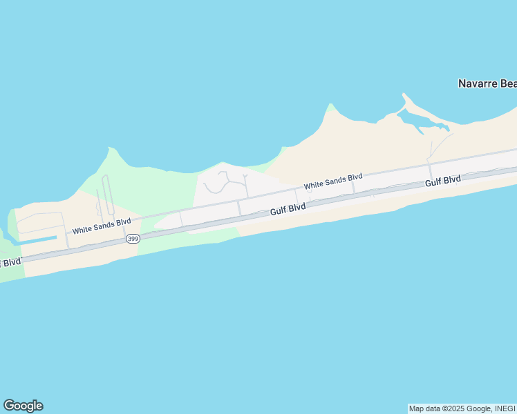 map of restaurants, bars, coffee shops, grocery stores, and more near 7700 Gulf Boulevard in Navarre