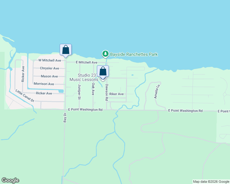 map of restaurants, bars, coffee shops, grocery stores, and more near 67 Riker Avenue in Santa Rosa Beach