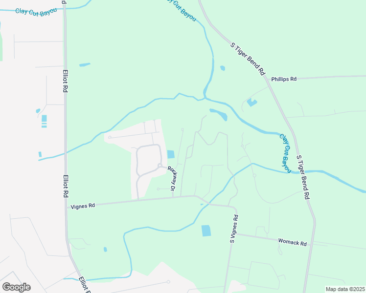 map of restaurants, bars, coffee shops, grocery stores, and more near 18785 Vignes Road in Baton Rouge