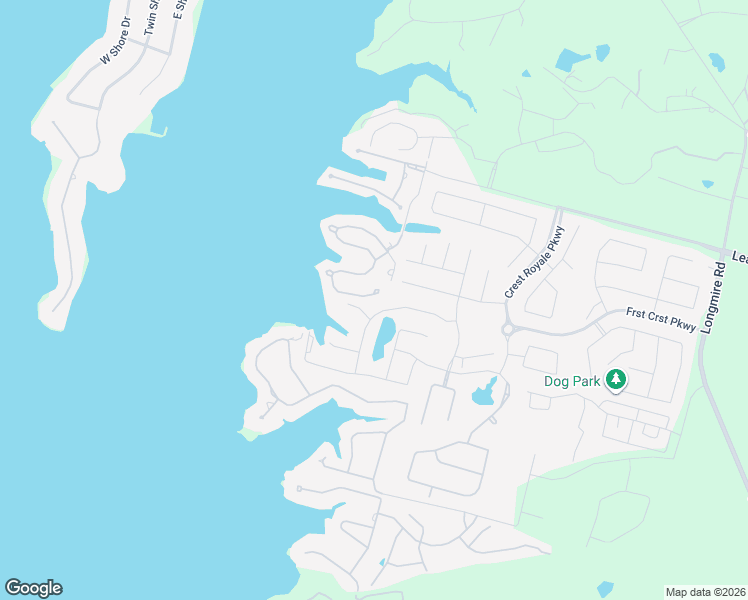 map of restaurants, bars, coffee shops, grocery stores, and more near 12500 Pebble View Drive in Conroe