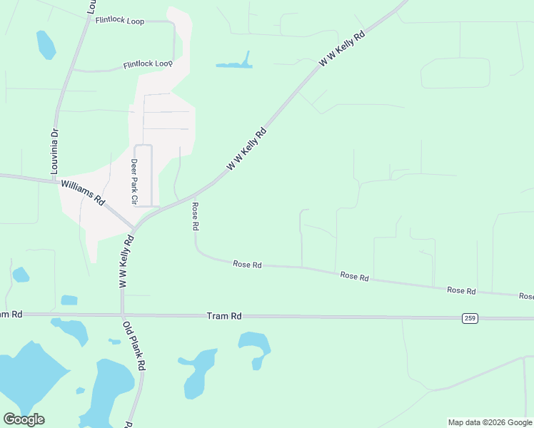 map of restaurants, bars, coffee shops, grocery stores, and more near 9466 Rose Road in Tallahassee